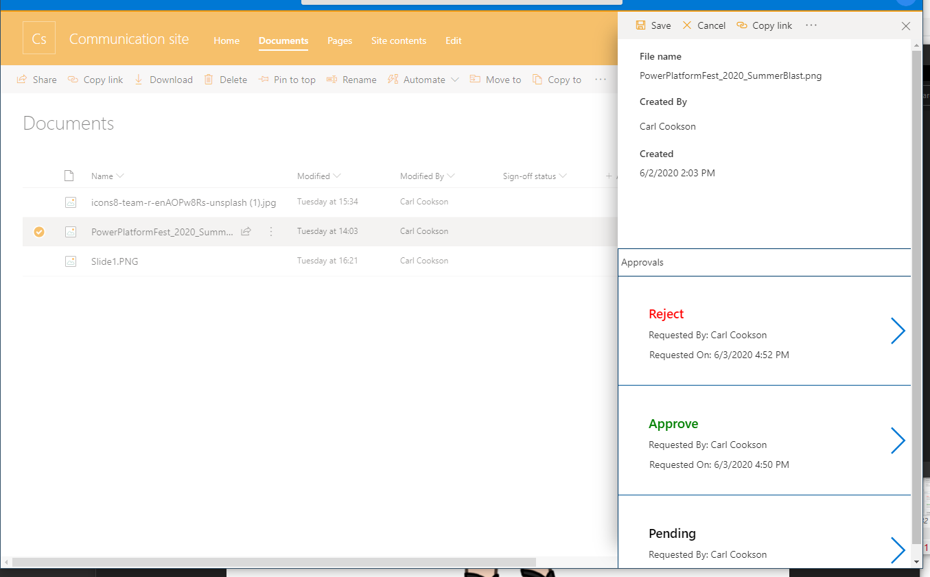 Featured image of post Approvals - Showing History in SharePoint